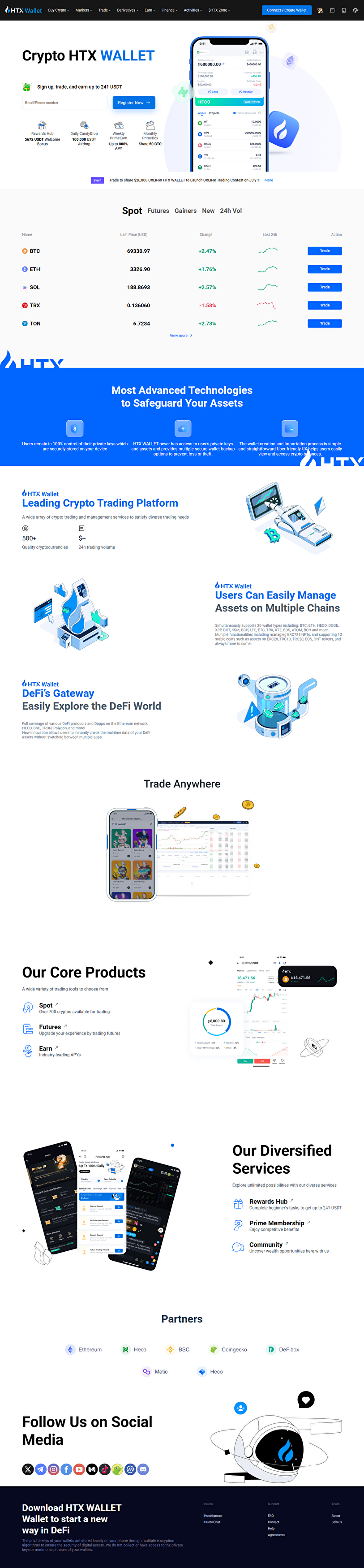 HTX | The Leading Global Digital Asset Exchange your Crypto | htx login